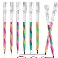 Caneta gel iluminadora com glitter 1,2 mm